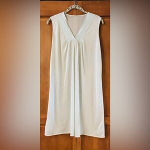 Vintage Sears Nightgown Lingerie Nightie Light Green Size Small